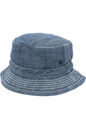 BONPOINT Menina Chapéus - Contrasting-stitch bucket hat