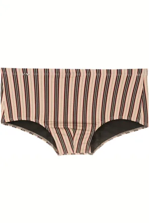 AMIR SLAMA Stripe-print swimming trunks