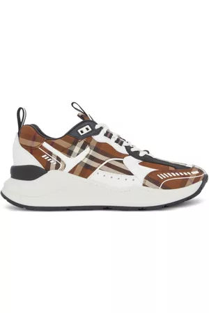 Burberry Mulher Sapatilhas Vintage - Vintage Check lace-up sneakers