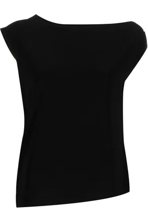 Norma Kamali Asymmetric sleeveless top