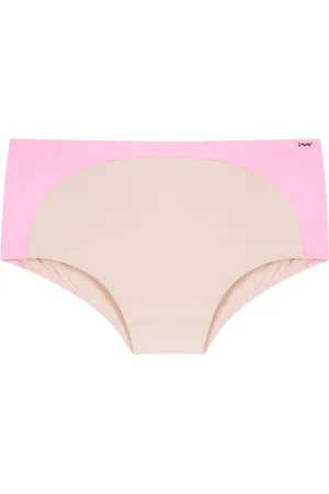 AMIR SLAMA Panelled swim trunks