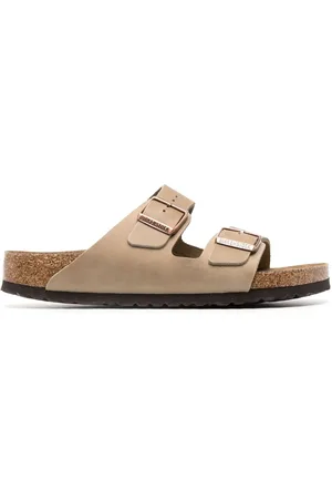 Birkenstock Arizona leather slides