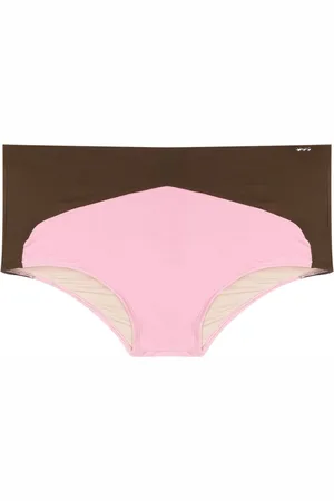 AMIR SLAMA Panelled swim trunks