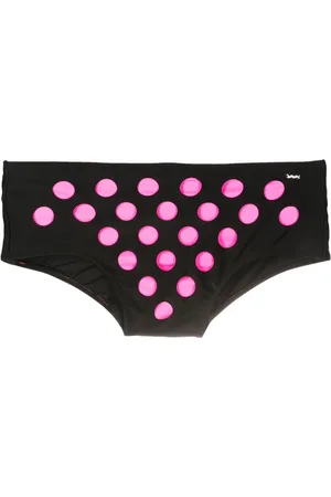 AMIR SLAMA Polka-dot swim trunks