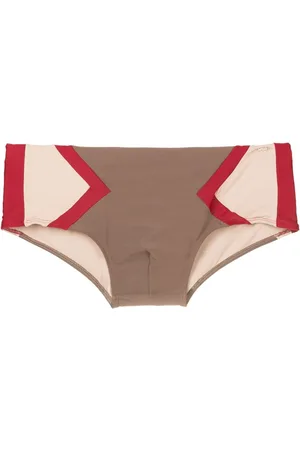 AMIR SLAMA Colour-block swimming trunks