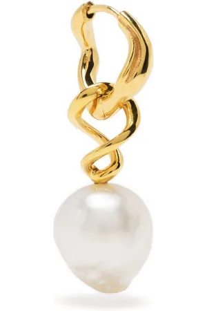 Maria Black Anila -plated pearl earring