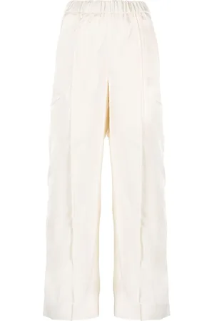 Jil Sander Elasticated-waist wide-leg trousers