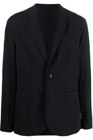 Armani Exchange Buttoned-up single-breasted blazer