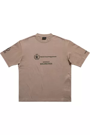 Balenciaga Homem T-shirts & Manga Curta - WFP-print cotton T-shirt