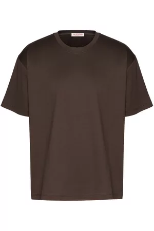 VALENTINO Homem T-shirts & Manga Curta - Short-sleeved cotton T-shirt