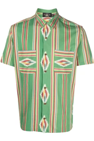 Ralph Lauren Homem Camisa Formal - Serape graphic-print cotton shirt