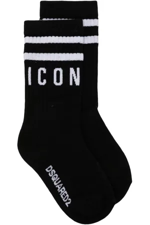 Dsquared2 Signature Icon-stripe cotton socks