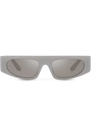 Dolce & Gabbana Square-frame logo-plaque sunglasses