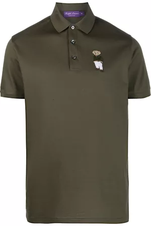 Ralph Lauren Homem Polos Bordados - Embroidered-bear polo shirt