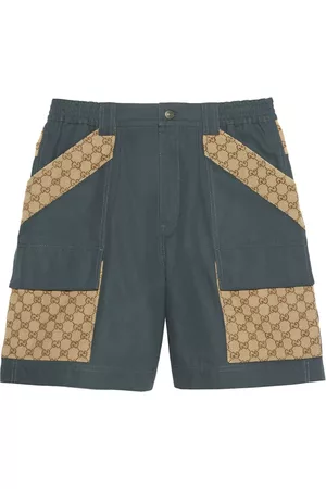 Gucci Homem Bermudas - GG canvas Bermuda shorts