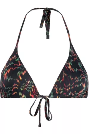Paul Smith Mulher Biquini Parte de Cima - Swirl-print bikini top