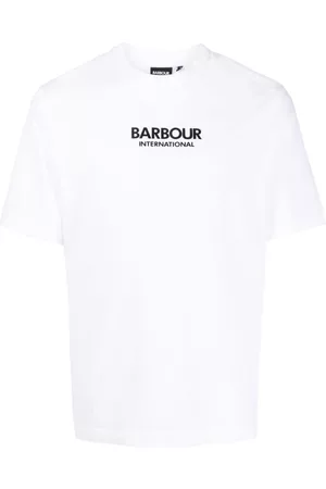Barbour Homem T-shirts & Manga Curta - Logo printed T-shirt