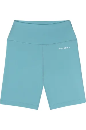 Sporty & Rich Logo-print biker shorts