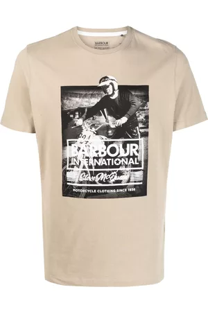 Barbour Homem T-shirts & Manga Curta - Printed T-shirt