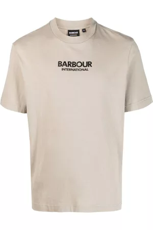 Barbour Homem T-shirts & Manga Curta - Logo T-shirt