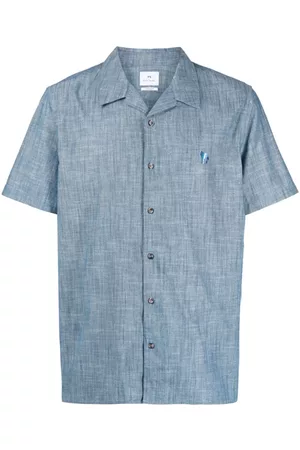 Paul Smith Homem Camisa Formal - Embroidered-logo shirt