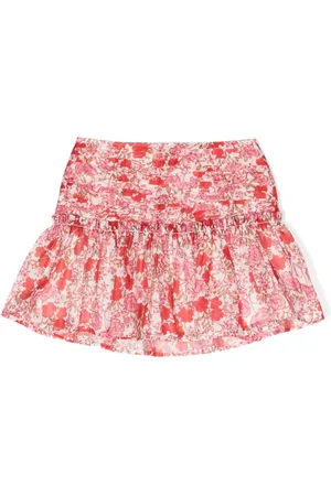 Marlo Holly floral-print skirt