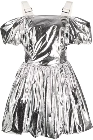 Simone Rocha Mulher Vestidos de baile de finalistas - Cold-shoulder metallic minidress