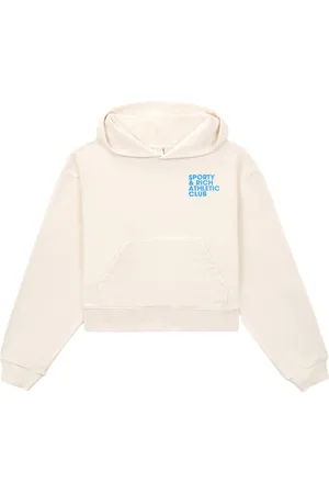Sporty & Rich Exercise Often cropped hoodie