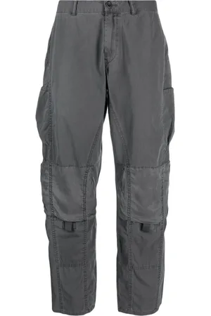 JOHN ELLIOTT Mid-rise straight-leg work trousers