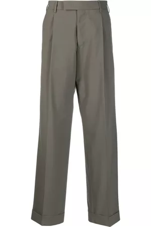 PT Torino Homem Calças Formal - Tailored straight-leg trousers
