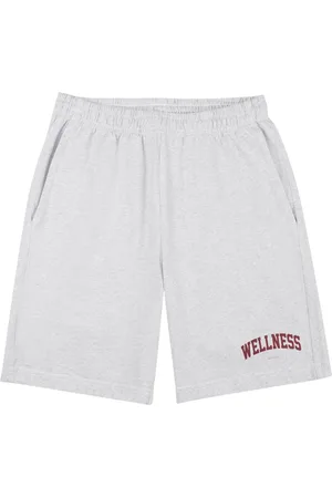 Sporty & Rich Wellness Ivy logo-print shorts
