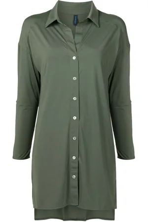 Lygia & Nanny Meline longline buttoned shirt