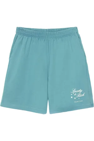 Sporty & Rich Stars Health logo-print shorts