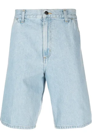 Carhartt Logo-patch denim cargo shorts
