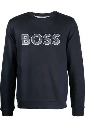 HUGO BOSS Salbo logo-embroidered sweatshirt