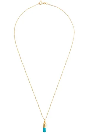 TRUE ROCKS Small pill pendant necklace