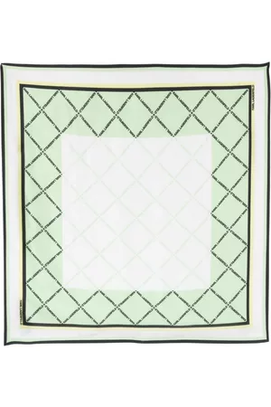 Karl Lagerfeld Mulher Cachecóis & Echarpes - Logo-print silk scarf