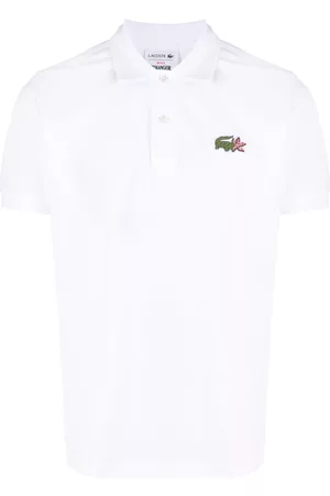 Lacoste Homem Camisa Formal - Logo-patch cotton polo shirt