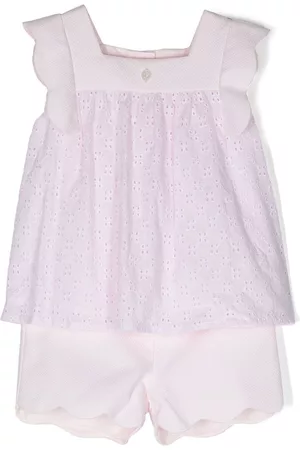 PATACHOU Sets - Scalloped-edge two-piece set