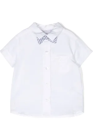 PATACHOU Bow-tie short-sleeve shirt
