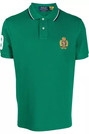 Ralph Lauren Homem Camisas de Manga curta - Logo-embroiderey short-sleeve polo shirt