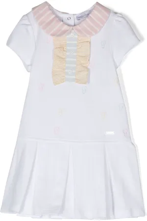 PATACHOU Stripe-print jersey-knit dress