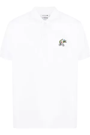 Lacoste Homem Camisa Formal - Sex Education-appliqué polo shirt