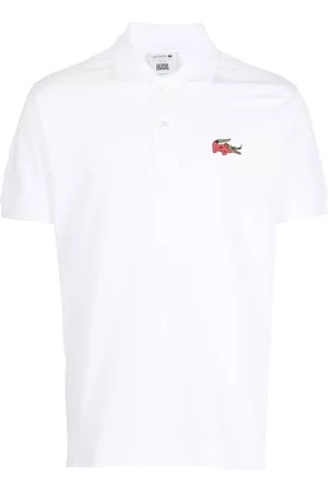 Lacoste Homem Camisa Formal - Logo-patch cotton polo shirt