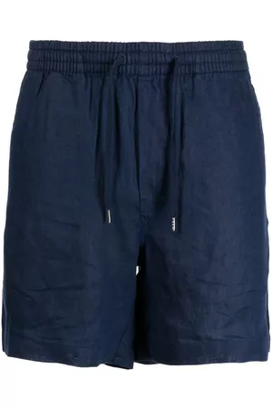 Ralph Lauren Homem Calções - Logo-embroidered linen deck shorts