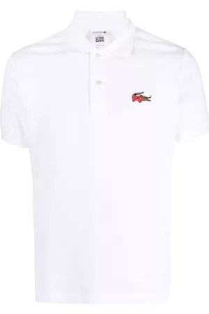 Lacoste Homem Camisa Formal - Logo-patch cotton polo shirt
