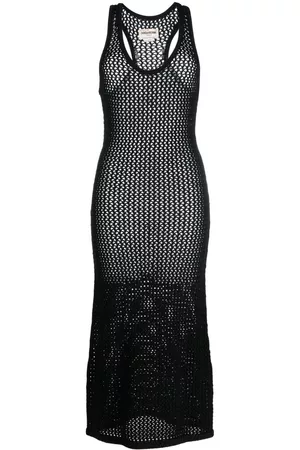 Zadig & Voltaire Mulher Vestidos de Malha - Nabys crochet cotton dress