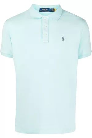 Ralph Lauren Homem Camisas de Manga curta - Short-sleeved cotton polo shirt