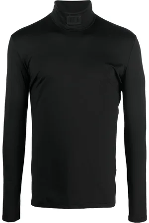 VTMNTS Logo-patch roll-neck jumper