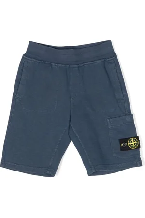 Stone Island Compass-patch cargo shorts